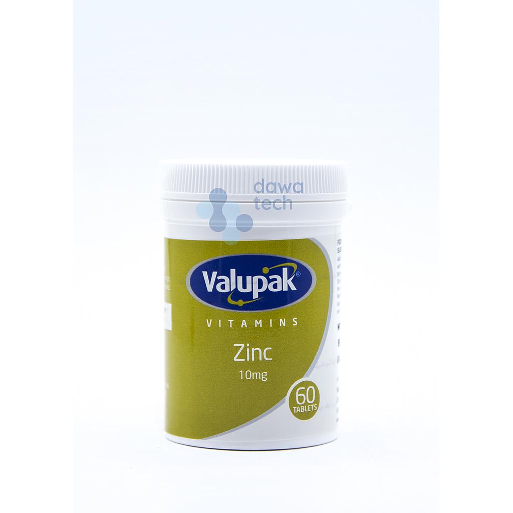 V/ZINC 10MG (60TAB)