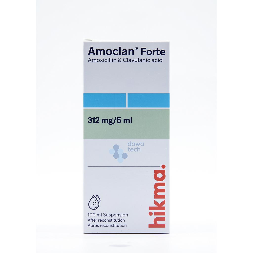Amoclan Fort 312mg Susp 100ml