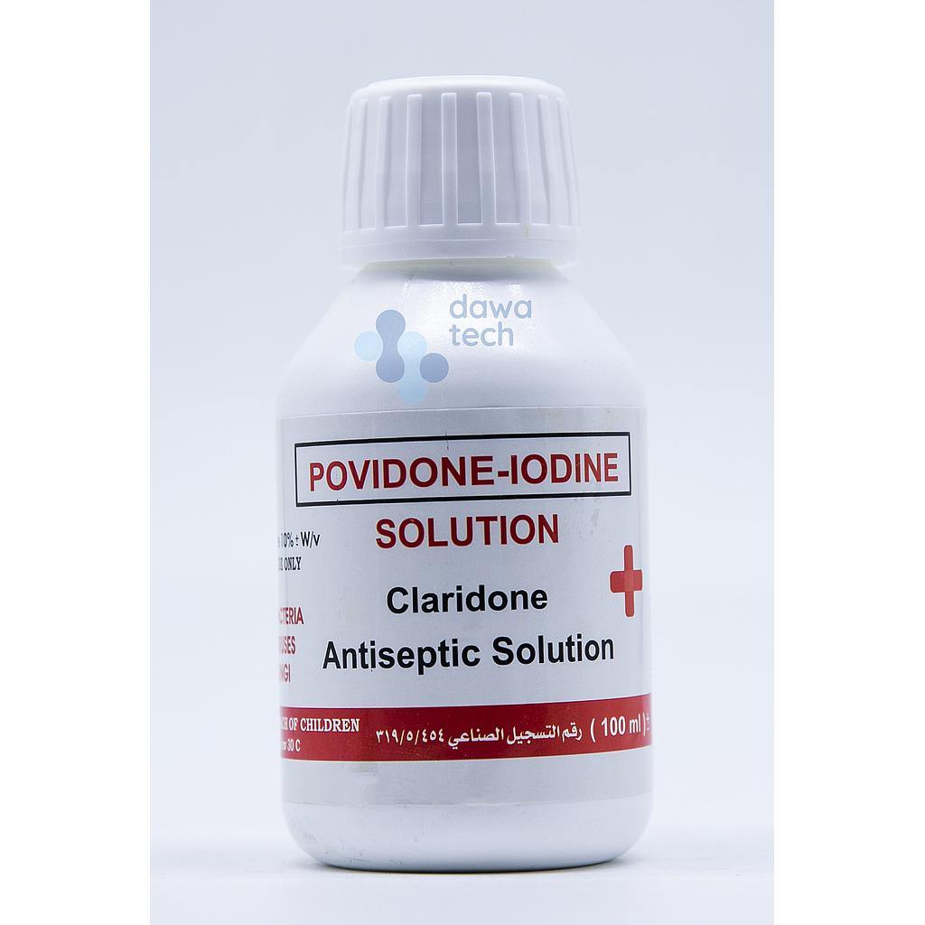 POVIDONE IODINE 100 ML CLARIDON