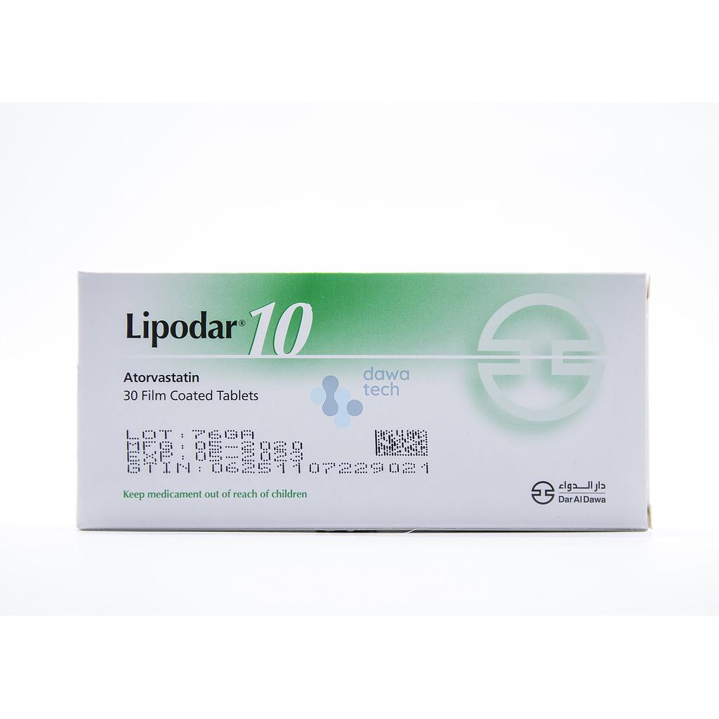 LIPODAR 10MG TAB