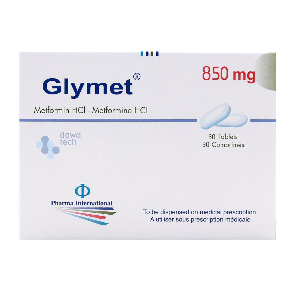 GLYMET 850MG 30TAB